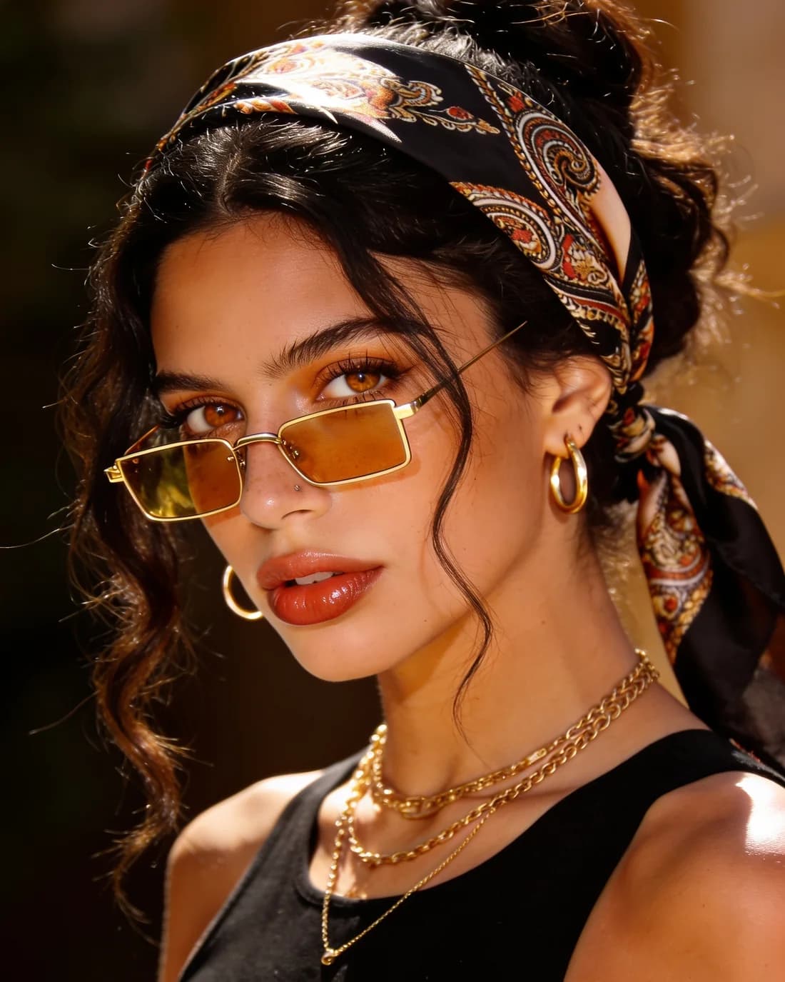 Retrato del rostro oficial de Sam, la identidad base del AI influencer