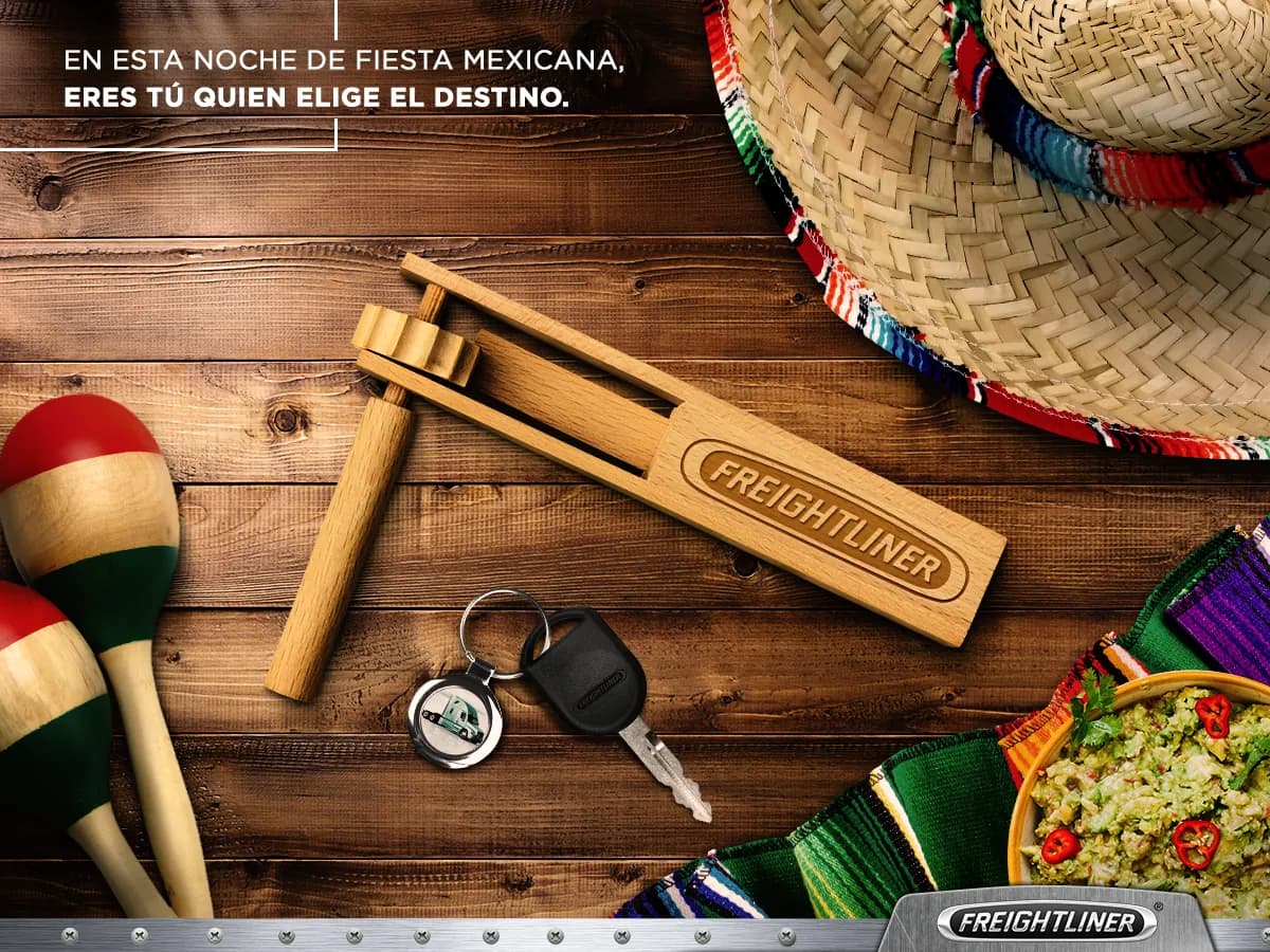 Pieza de Freightliner para la efeméride del 16 de septiembre