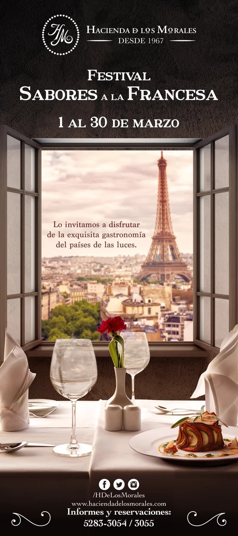 Hacienda de los Morales · Sabores de Francia