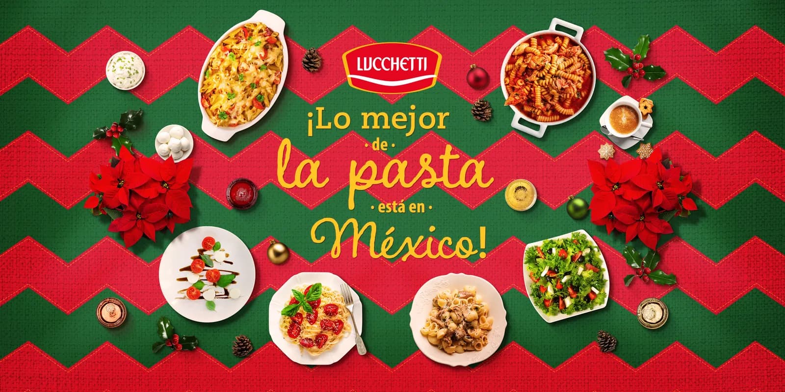 Pieza de mesa de Lucchetti que lleva la marca del feed a la cocina
