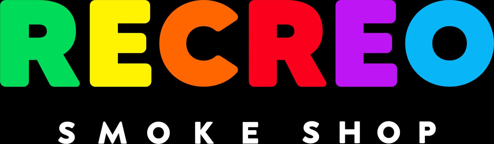 Logotipo de la marca Recreo, smoke shop