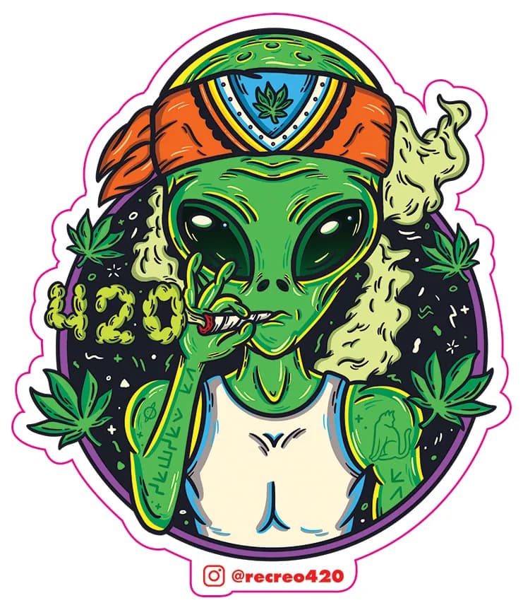 Diseño de sticker de merch de Recreo